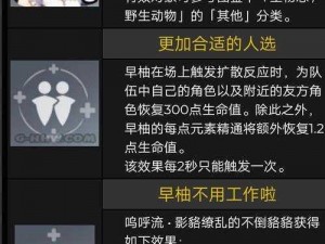 原神早柚天赋进阶指南：天赋升级材料一览解析