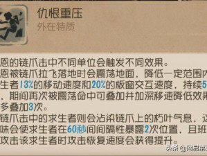 第五人格鹿头锁链攻击策略解析：掌握时机，避免陷入迷茫期攻略指南