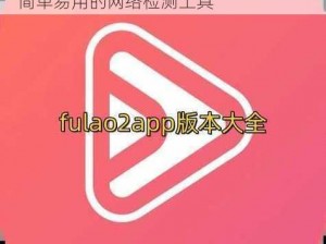 fulao2 轻量版线路检测免费版，一款简单易用的网络检测工具