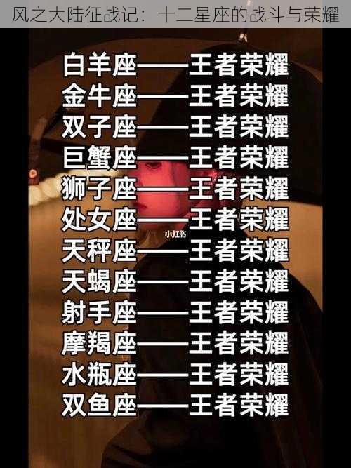 风之大陆征战记：十二星座的战斗与荣耀