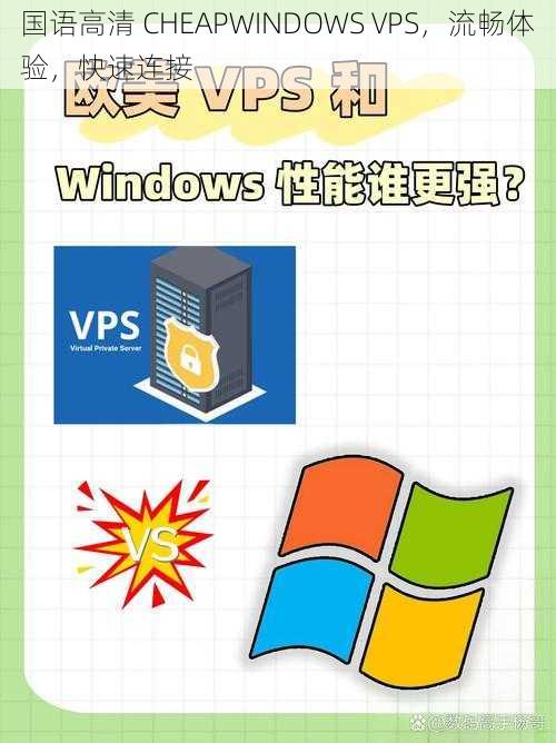 国语高清 CHEAPWINDOWS VPS，流畅体验，快速连接