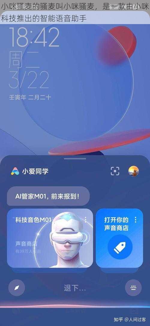 小咪骚麦的骚麦叫小咪骚麦，是一款由小咪科技推出的智能语音助手