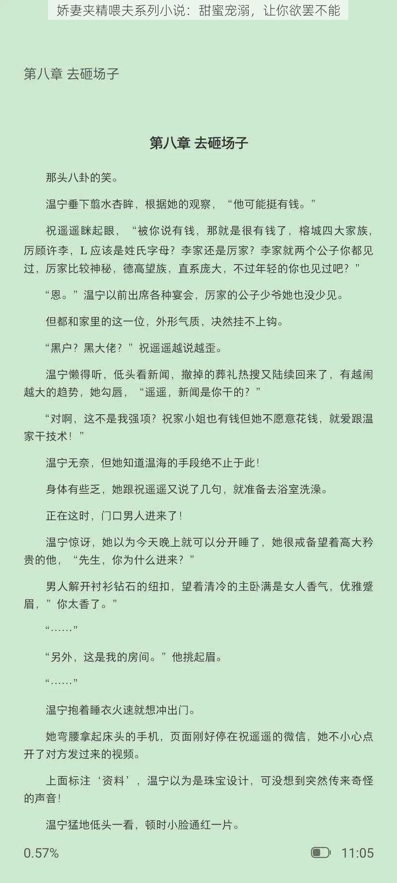 娇妻夹精喂夫系列小说：甜蜜宠溺，让你欲罢不能