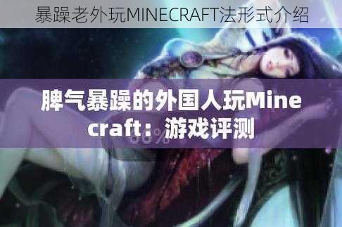 暴躁老外玩MINECRAFT法形式介绍