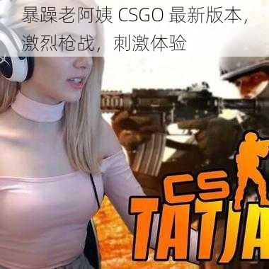 暴躁老阿姨 CSGO 最新版本，激烈枪战，刺激体验