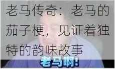 老马传奇：老马的茄子梗，见证着独特的韵味故事