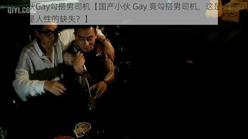 国产小伙Gay勾搭男司机【国产小伙 Gay 竟勾搭男司机，这是道德的沦丧还是人性的缺失？】