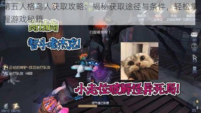 第五人格鸟人获取攻略：揭秘获取途径与条件，轻松掌握游戏秘籍