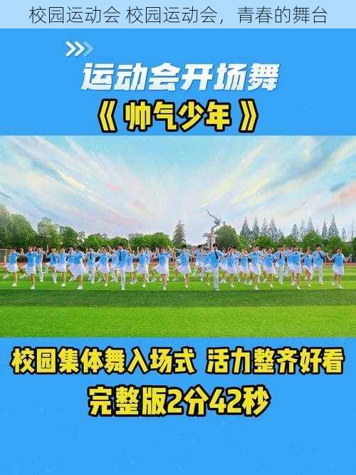 校园运动会 校园运动会，青春的舞台