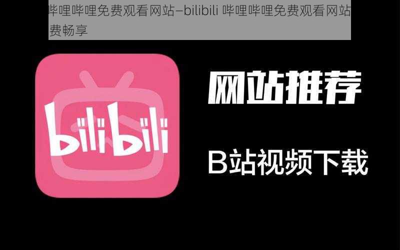 bilibili哔哩哔哩免费观看网站—bilibili 哔哩哔哩免费观看网站，无广告，免费畅享