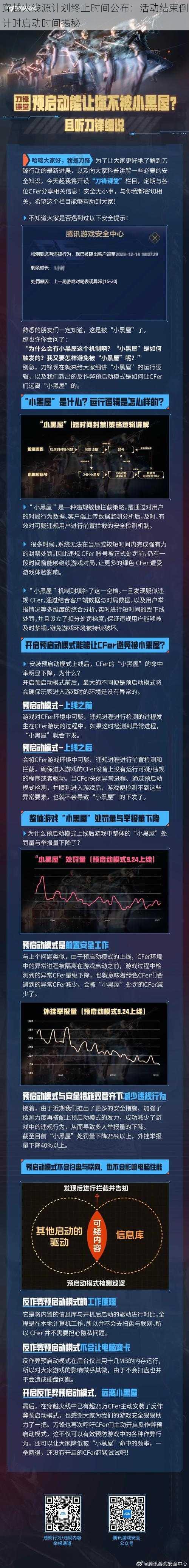 穿越火线源计划终止时间公布：活动结束倒计时启动时间揭秘