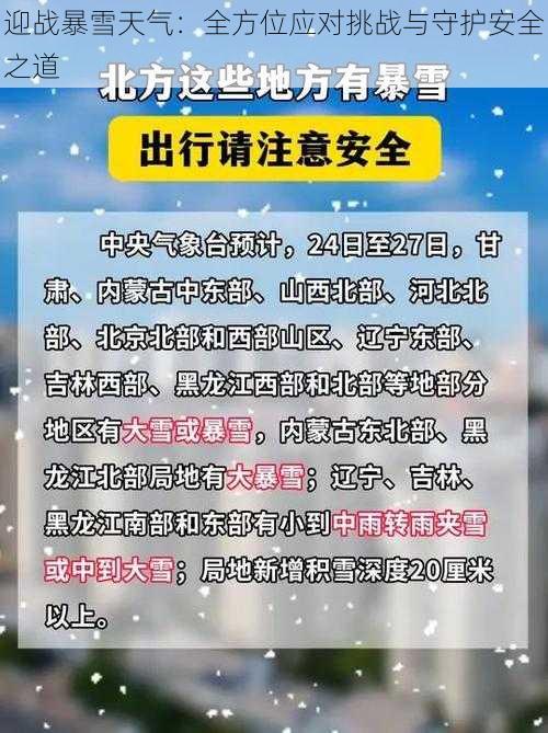 迎战暴雪天气：全方位应对挑战与守护安全之道